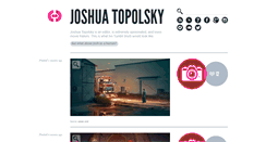 Desktop Screenshot of joshuatopolsky.com